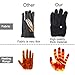 Battery Powered Heated Gloves for Men and Women, Waterproof Insulated Electric Heating Gloves for Winter Outdoor Camping Hiking Hunting (Large)