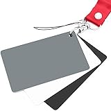 Anwenk Grey Card White Balance Card 18% Exposure Photography Card Custom Calibration Camera Checker Video, DSLR and Film