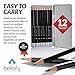 Bellofy Drawing Pencils For Artists | Art Pencils For Drawing And Shading | 9B-H Sketching Pencils | Graphite Pencils for Artists | Shading Pencils For Drawing | Artist Pencil Set Sketching Supplies