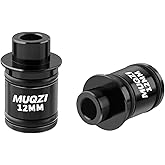Sanmum Mountain Bike Thru-Axle to Quick Release Hub Converter Adapter | 12mm/15mm to 9mm Conversion Kit, Compatible with Standard QR Forks and Frames