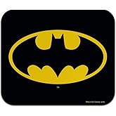 Batman Classic Bat Shield Logo Low Profile Thin Rubber Mouse Pad Mousepad