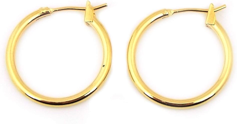 Amazon 人気 メンズ レディース ブランド Sbg フープ ピアス 両耳 ニッケルフリー ゴールドmm ピアス 通販