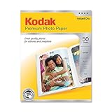 Kodak Premium Photo Paper, 8.5 x 11 Inches, Matte, 50 sheets (8621690)