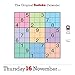 The Original Sudoku Page-A-Day Calendar 2017