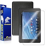 ArmorSuit MilitaryShield - Insignia Flex 8 Verizon 4G LTE Screen Protector + Black Carbon Fiber Full Body Skin Protector / Front Anti-Bubble Ultra HD - Extreme Clarity & Touch Responsive Shield with Lifetime Replacement Warranty