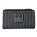 Loungefly x Nightmare Before Christmas Jack Skellington Studded Top Zip Bi-Fold Wallet (Black, One Size)