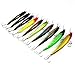 Aorace 10 pcs/Lot 15.5cm 16.3G Big Minnow Fishing Lures Fishing Tackle Swimbait Wobbler Hard Bait Sea Game Artificial Lure