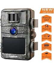 Campark Wildkamera 14MP Full HD 1080P 940nm 44Pcs IR LEDs Jagdkamera mit Infrarot-Nachtsicht bis zu 20m IP66 Überwachungskamera