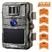 Campark T70 Trail Game Camera No Glow Night Vision 14MP 1080P Outdoor Hunting Cam Security Motion Activated Camera with 2.4" LCD and IP66 Waterproof Battery Powered