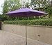 Formosa Covers 9ft Umbrella Replacement Canopy 6 Ribs in Purple (Canopy Only)
