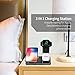 iPhone Wireless Charger Stand Apple Watch Airpods Charging Station, Aluminum Charging Docks for AirPods / Apple Watch Series 3&2&1 / iPhone X/8/8 Plus/ Samsung Note 8/S8/S8 Plus- ( 3 in 1)