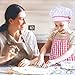 FUN LITTLE TOYS 32 PCs Chef Dress Up Clothes Little Girls, Play Kitchen Accessories Set Kids, Pretend Play Cooking Baking Tools
