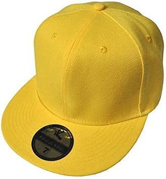 fitted flat peak cap