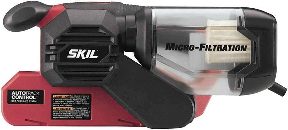 SKIL 7510-01 Sandcat 6 Amp 3-Inch x 18-Inch Belt Sander with Pressure Control - Power Combination Disc And Belt Sanders - 
