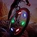 MACYWELL Bike Wheel Lights LED Bike Spoke Lights for Colorful Bike Spoke Decorations Batteries Included