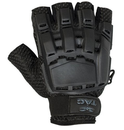 Valken V-TAC Half Finger Plastic Back Airsoft Gloves