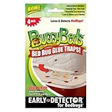 Bed Bug Trap - BuggyBeds Home Glue Traps (4 Pack) - Detect Before Infestation