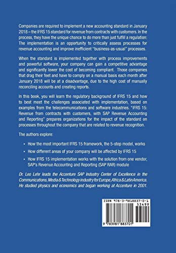 Ifrs 15: Revenue from contracts with customers, with SAP Revenue Accounting and Reporting 1