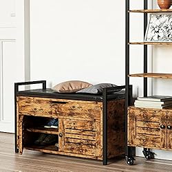 IRONCK Shoe Storage Bench with Door