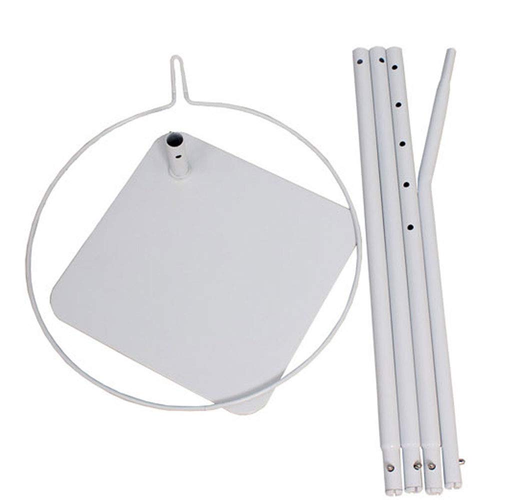 RuiHome Crib Mosquito Net Floorstanding Bracket Holder Cot Bed