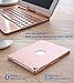 Keyboard Case Compatible with iPad 2017(5th Gen)/2018 New iPad(6th Gen)/Air/Air2/iPad Pro 9.7-360°Rotating Back Cover-Aluminum BT/Wireless Keyboard,7 Colors Backlit (Only Compatible 9.7