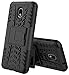 Yiakeng Galaxy J7 Refine Case - Shockproof Protective with Kickstand for Samsung J737V, J737T (Black)