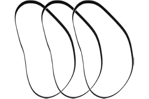 POWSWOPX D55146 D55167 D55168 Drive Belt A12210 N011005 Air Compressor Drive Belt Compatible for Dewalt Porter Cable Craftsman Devilbiss - 3 Pack