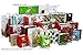 Iconikal Christmas Print Gift Bags, Farmhouse Buffalo Plaid Designs, 24-Count