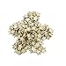 UPlama 200PCS Small 1 inch Size Wood Stars Cutout Shape, DIY Decorating Photo Props for Arts, Crafts & Sewing.(25mm)