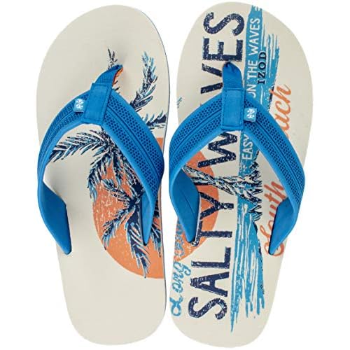 izod mens flip flops