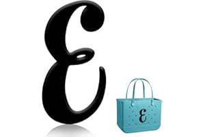 ZEOXUER Letter Charms for Bogg Bag, Decorative Bogg Bag Letter Charms, Alphabet Lettering Accessories, Bogg Bag Charms Insert Alphabet Lettering, Alphabet 3D Letters for Personalizing Handbag DIY