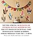 Silvima Dogs Birthday Garland, Funny Corgi Face Portrait Birthday Banner, Dog Bday Bunting Decoration