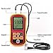 LotFancy Digital Ultrasonic Thickness Gauge Tester Meter, Range 1.2-220mm, with Hard Storage Box