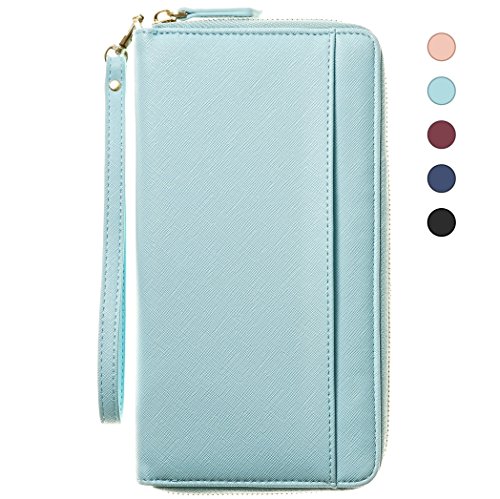 Travel document organizer & rfid passport wallet ca…