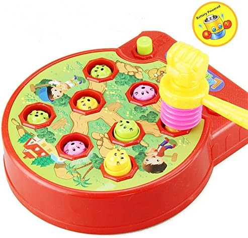 Personalized Learning Hammer Pounding Toys, Great Fun Play &amp; Learn Toy Pounding Bench Toys With Mallet Motion Sound Effects Hammer for Toddlers