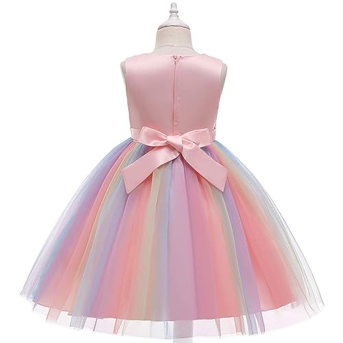 Flower Girls Sequins Rainbow Tutu Dress for Kids Baby Wedding Bridesmaid  Pageant Formal Party Dresses Toddler Little Princess Communion Birthday  Dance Colorful Tulle Gowns 001 Rainbow Pink 7-8 Years in Kenya |