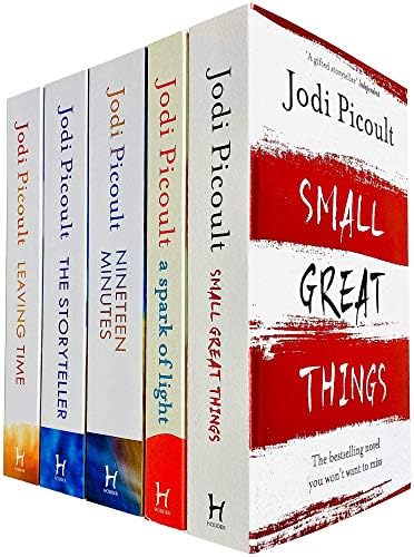 Jodi Picoult 5 Books Collection Set (Small Great Things, A Spark of Light, The Storyteller, Leaving Time & Nineteen Minutes)