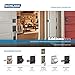 SCHLAGE F40BWE622ADD Bowery Door Knob, Matte Black