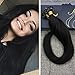 Ugeat 16inch U tip Hair Extensions Color #1 Jet Black Brazilian Remy Human Hair Nail Tip Hair Extensions 100 Real Human Hair