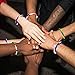Lokai Wear Your World Cause Bracelet, Blue/Red/White, 6