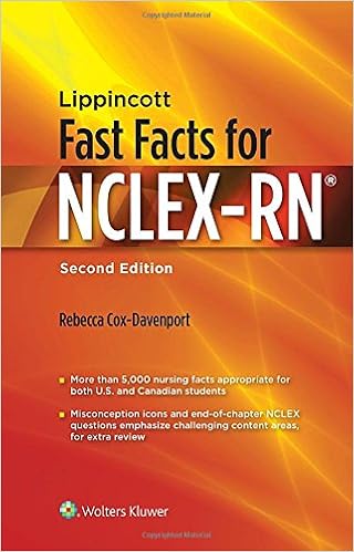 Lippincott Fast Facts For Nclex Rn 9781496325365 Medicine Health Science Books Amazon Com