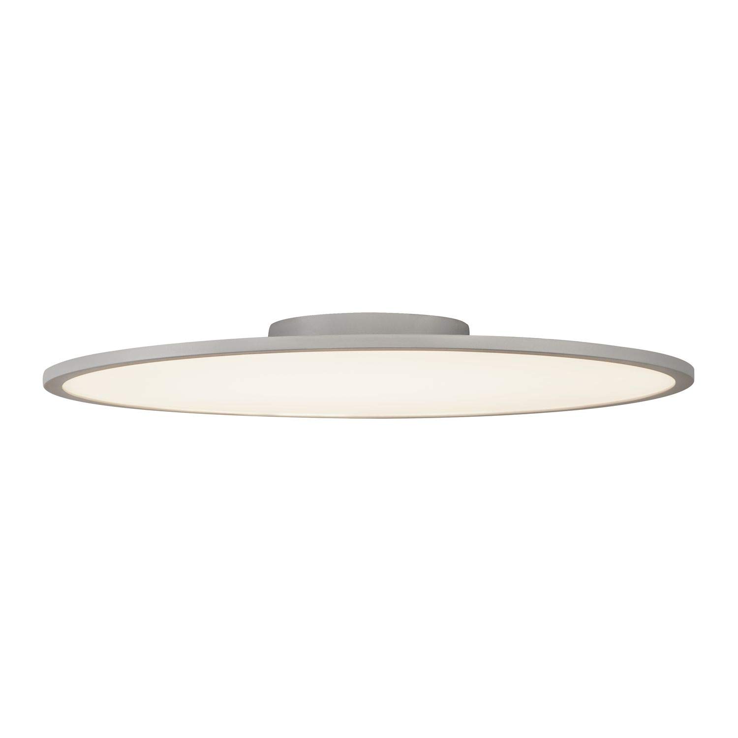 SLV Panel 60 Ceiling Surface-Mounted Light/LED Spotlight, floodlight, Ceiling Light, Surface-Mounted Light, Indoor Lighting / 3000K 42W 3150lm Grey dimmable 110 Degrees