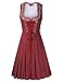 GloryStar Oktoberfest Dress Women's German Dirndl Dress Costumes for Bavarian Oktoberfest Carnival Halloween