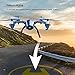 Cheerwing Peregrine U28W Wifi FPV Drone 2.4Ghz 4CH Headless RC Quadcopter with 120° Wide-angle 720P HD Camera, iOS & Android Phone Control, Includes 2pcs Battery