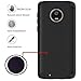 Moto G6 Case, Dretal Shock-Absorption Armor Magnetic Anti-Slip Texture Protective Case Cover for Motorola Moto G6 / Moto G (6th Generation) (Black)