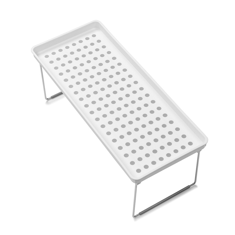 madesmart Large Stacking Shelf with NonSlip grip, White Amazon.co.uk