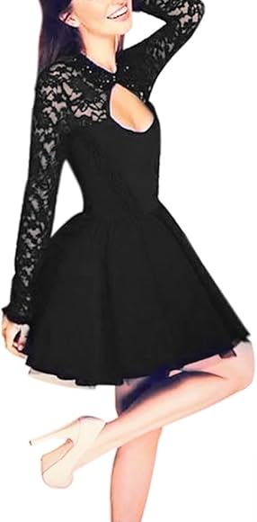 backless black dress uk