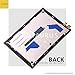 CENTAURUS Replacement for Microsoft Surface Pro 5 1796 M1796 LP123WQ1 (SP) (A2) 2736x1824 12.3 inch LED LCD Display Touch Screen Digitizer Glass Assembly Repair