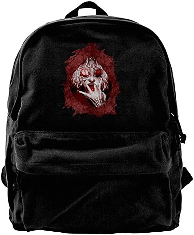 SHshuo Tokyo Ghoul Cool Logo Canvas Backpack Travel Bag