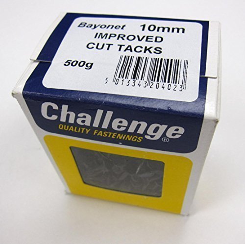 Challenge Bayonet Improved 10mm Upholstery tacks 500g Black Cut pins